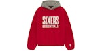 Fear of God Essentials Sixers Hoodie Red