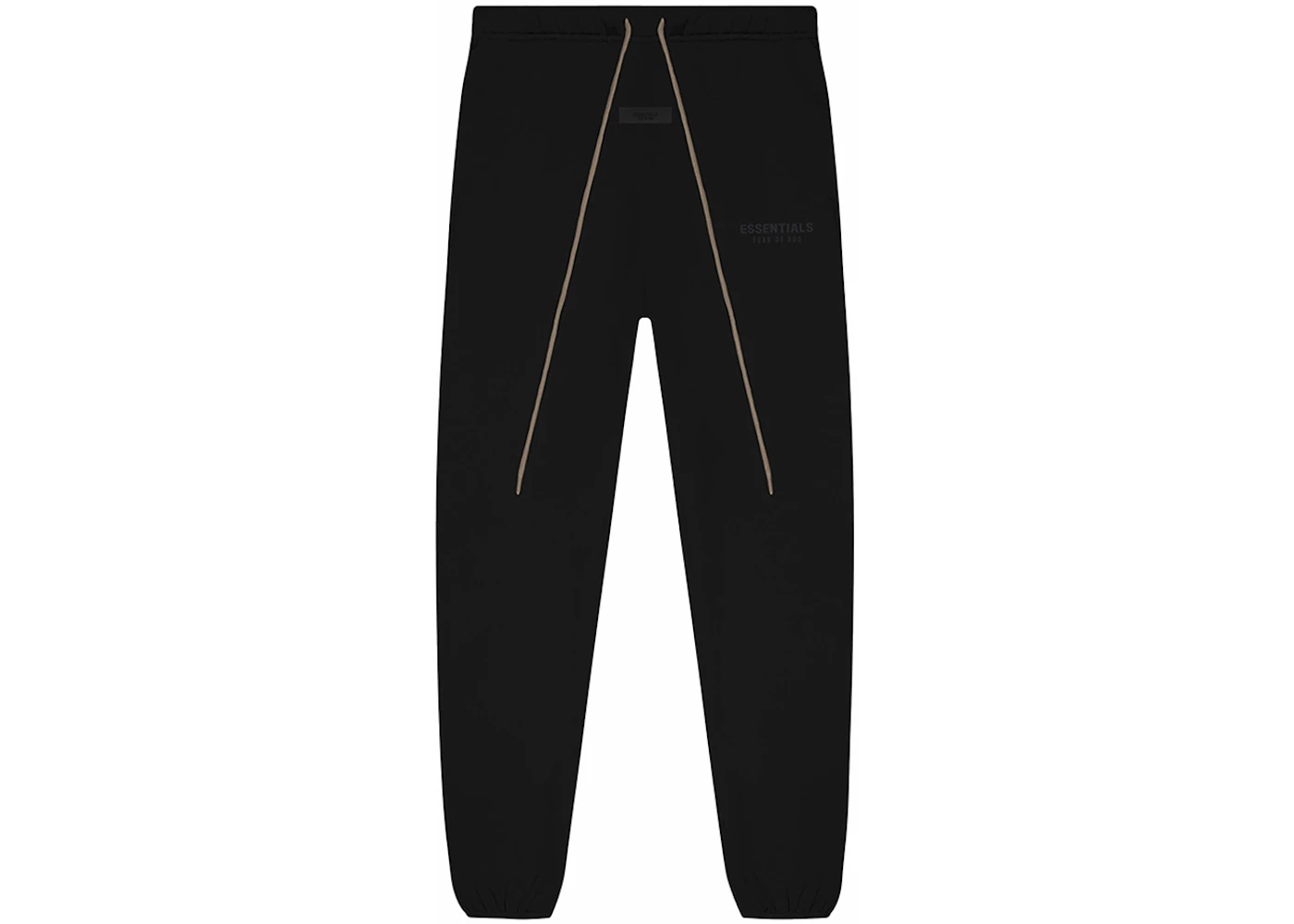 Fear of God Essentials Sweatpants Jet Black/Tan Men's FW24 US