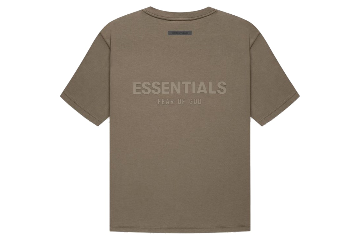 Pre-owned Fear Of God Essentials T-shirt Harvest