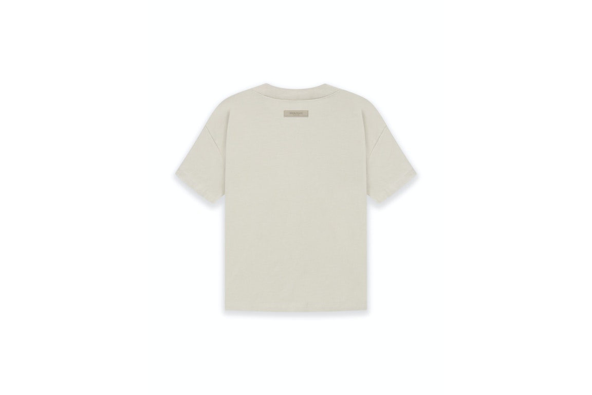 Pre-owned Fear Of God Essentials T-shirt Wheat