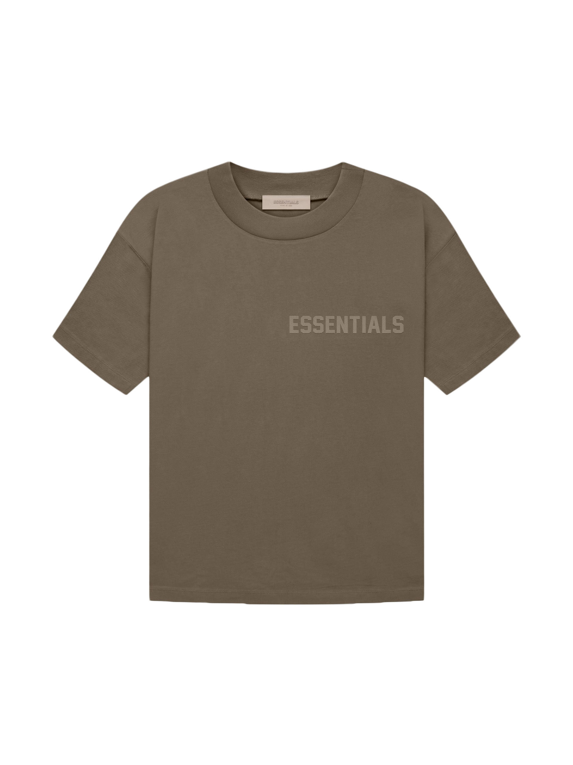 Fear of God Essentials T-shirt Off Black - FW22 Men's - US
