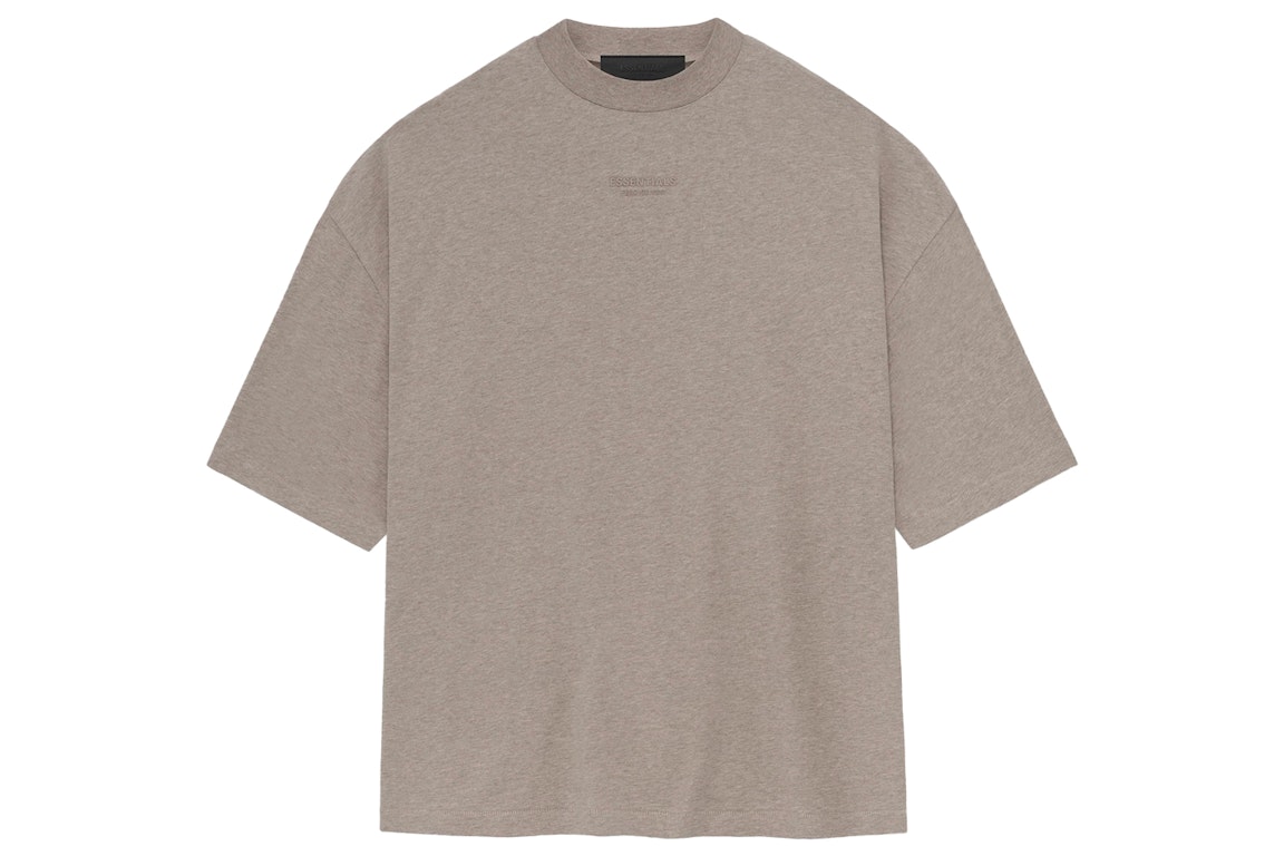 Pre-owned Fear Of God Essentials Tee Core Heather
