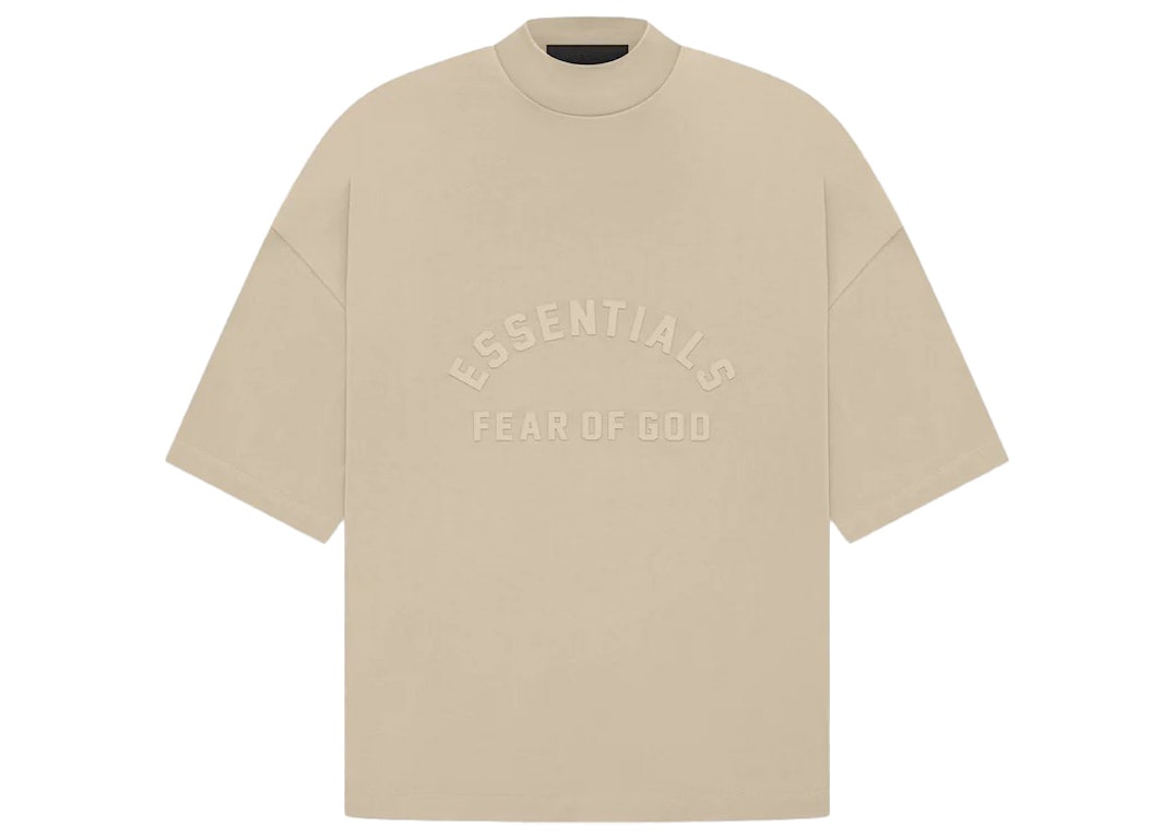 Pre-owned Fear Of God Essentials Tee Dusty Beige