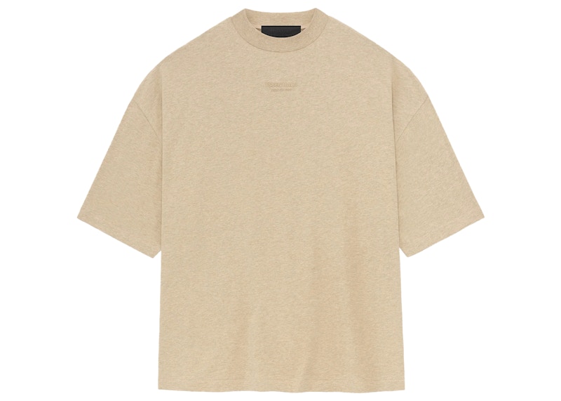 Fear of God Essentials Tee Gold Heather Men's - FW23 - US