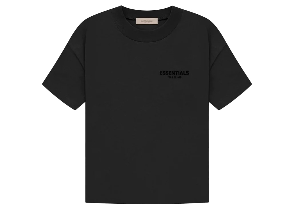Essentials 両面ロゴ Tシャツ Stretch Limo XXS