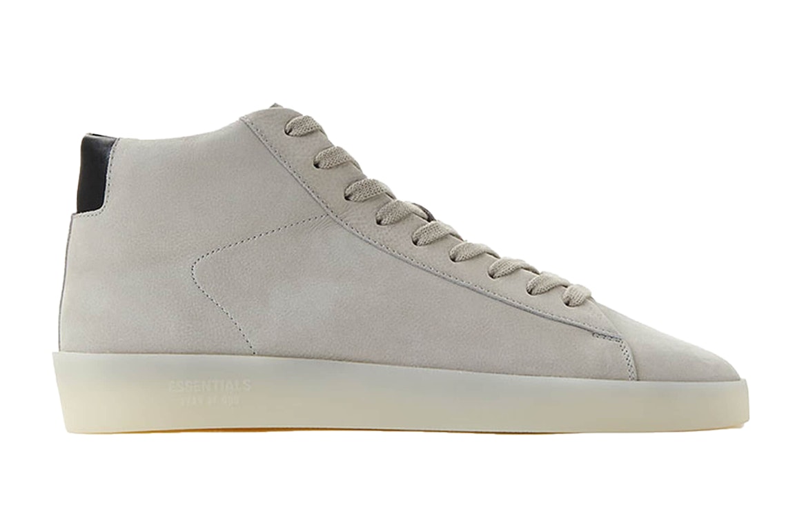 Pre-owned Fear Of God Essentials Tennis Mid Grey In Grey/translucent