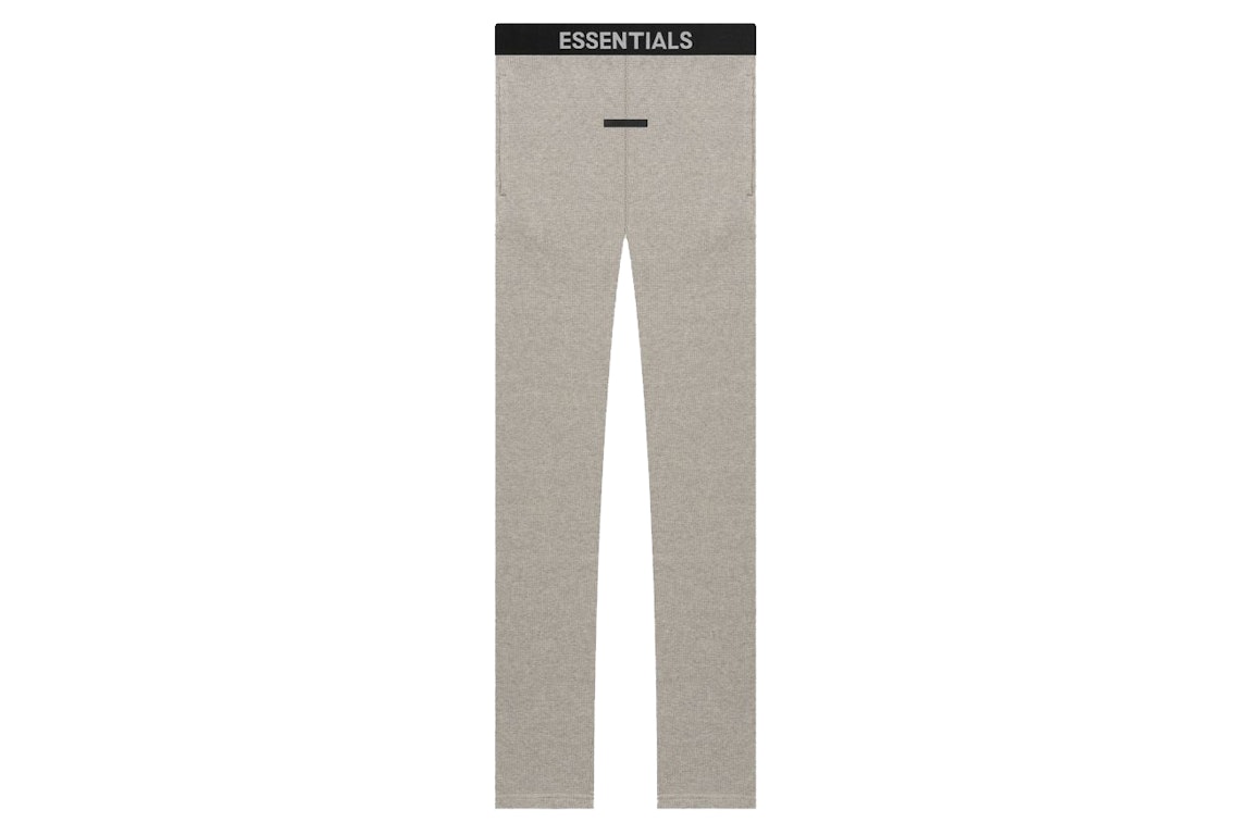 Pre-owned Fear Of God Essentials Thermal Pant Heather