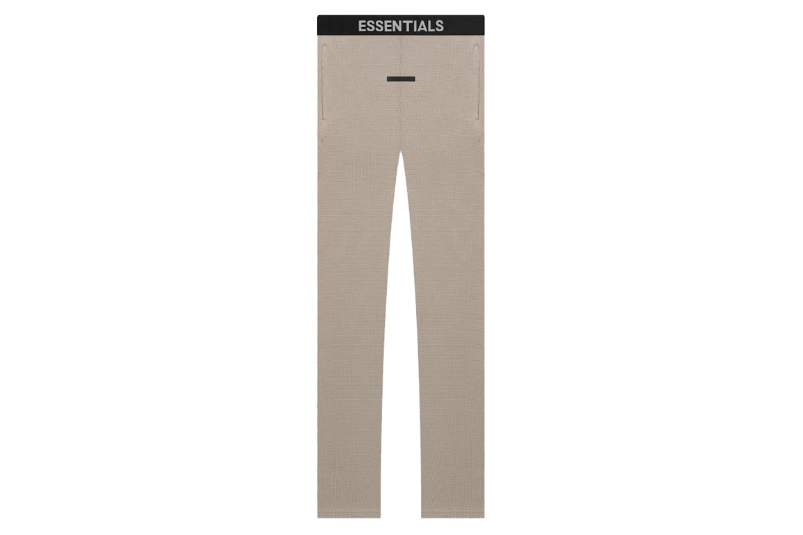 Pre-owned Fear Of God Essentials Thermal Pant Tan