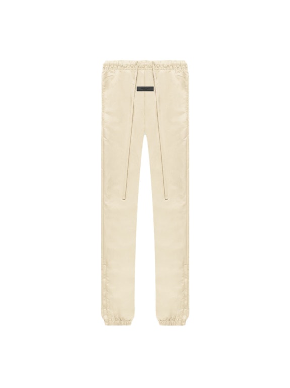 Pre-owned Fear Of God Essentials Track Pant Egg Shell