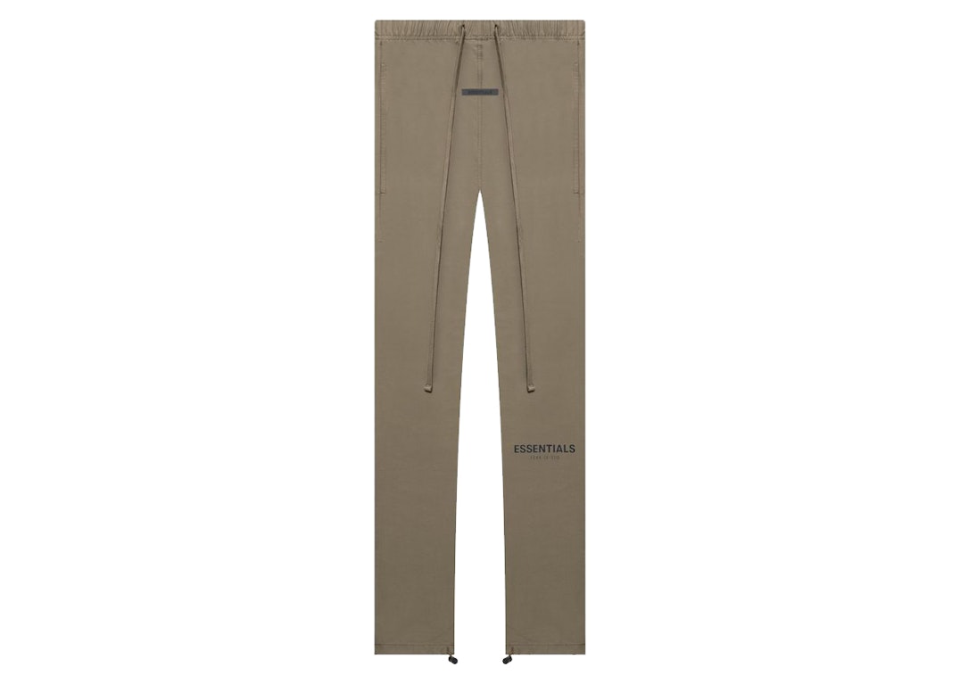 Pre-owned Fear Of God Essentials Track Pant Harvest