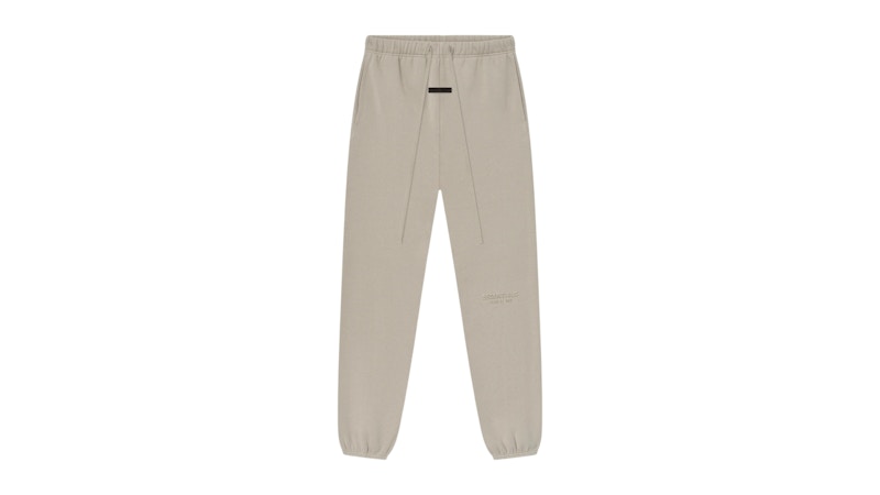 Pre-owned Fear Of God Men's Essentials Vintage Fleece Sweatpant (fw25) In Timber In Brown