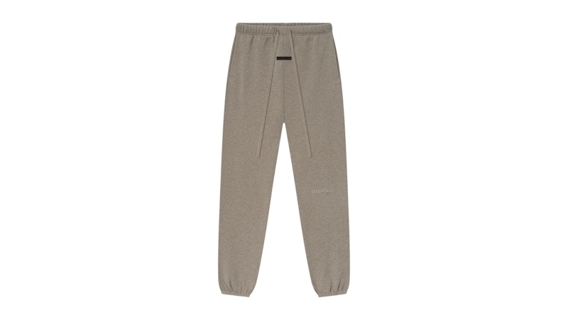 Pre-owned Fear Of God Men's Essentials Vintage Fleece Sweatpant In Homestead Heather In Purple