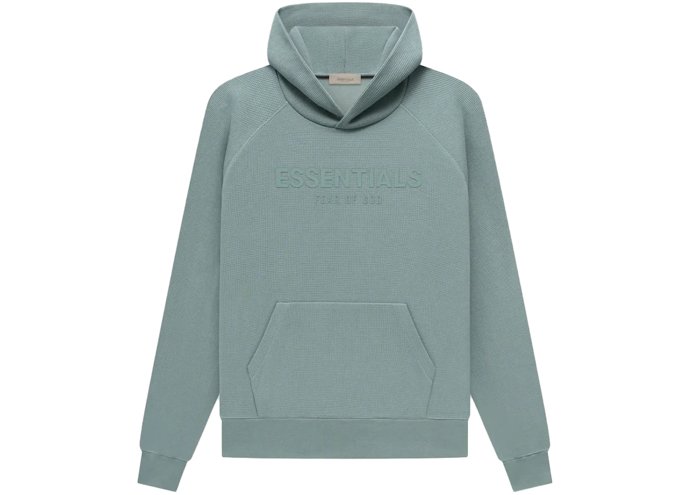 Fear of God Essentials Waffle Raglan Hoodie Sycamore SS23 IT