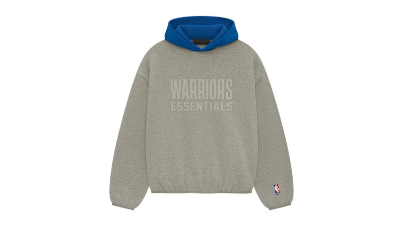 Pre-owned Fear Of God Men's Essentials Warriors Hoodie In Warm Heather