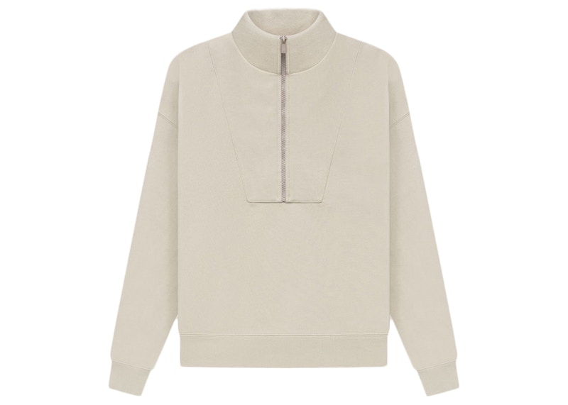 Fear of God Essentials Women's 1/2 Zip Pullover Wheat - SS22 - US