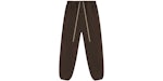 Fear of God Essentials donna Pantalone della tuta spazzolato Marrone