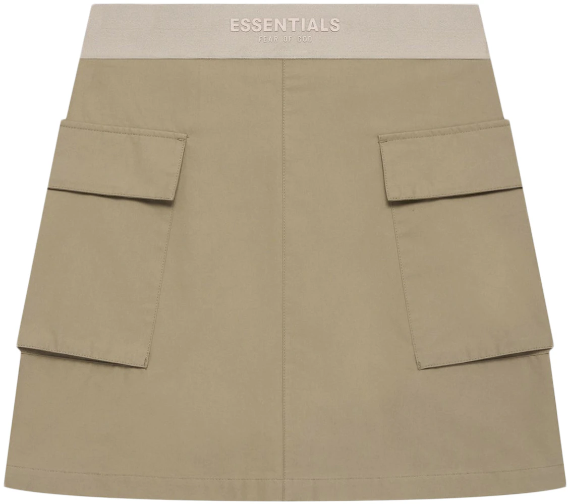 Fear of God Essentials Women's Cargo Skirt Oak - SS22 - GB