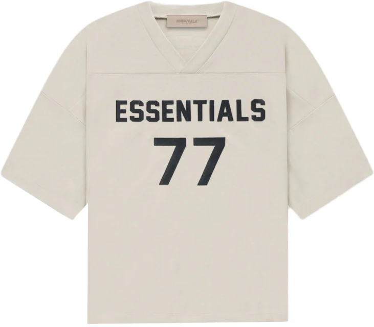 Fear of God Essentials Women's Football 77 T-shirt Wheat - SS22 - US