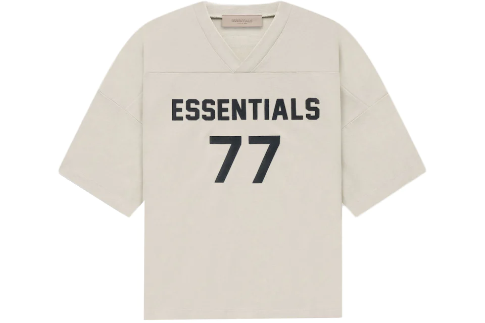 Fear of God Essentials Women's Football 77 T-shirt Wheat - SS22 - US