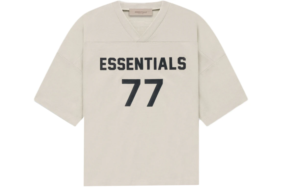 Fear of God Essentials Women's Football 77 T-shirt Wheat