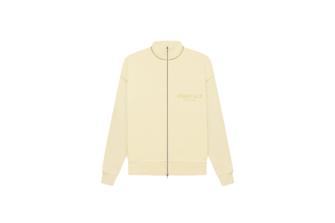 Pre-owned Fear Of God Essentials Women's Fullzip Jacket Canary