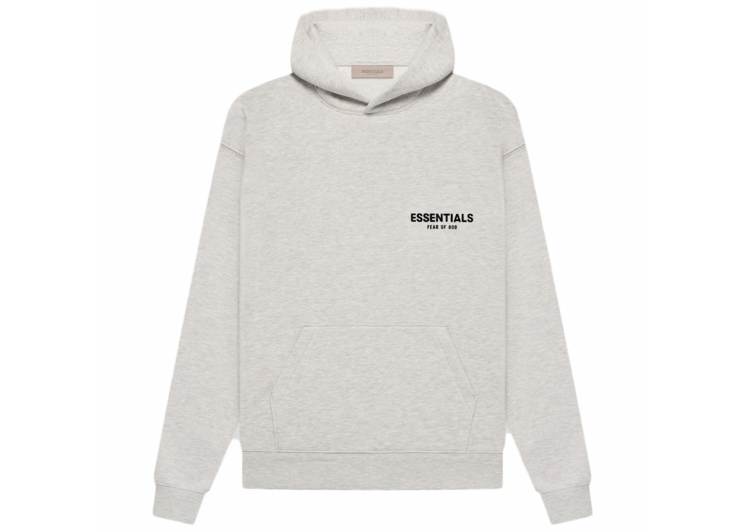 Pre-owned Fear Of God Essentials Women's Hoodie (ss22) Light Oatmeal