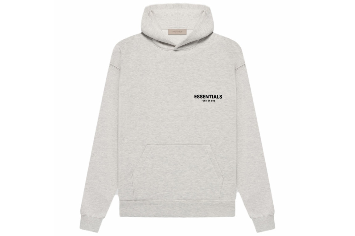 Pre-owned Fear Of God Essentials Women's Hoodie (ss22) Light Oatmeal