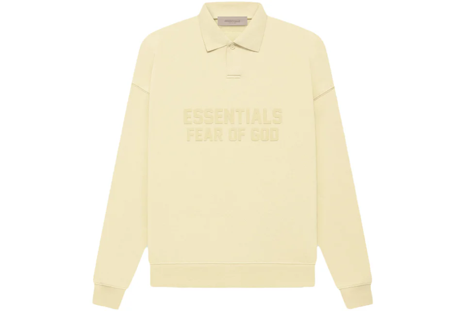 Fear of God Essentials Women's L/S Polo Canary