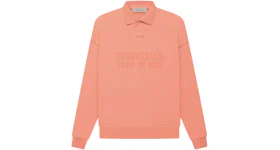 Fear of God Essentials Women's L/S Polo Coral