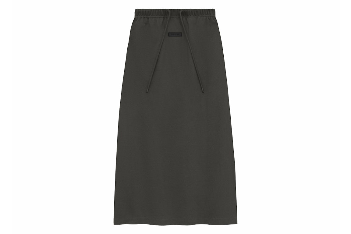 Pre-owned Fear Of God Essentials Women's Long Skirt Ink