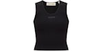 Fear of God Essentials, canotta a costine da donna, colore: nero jet