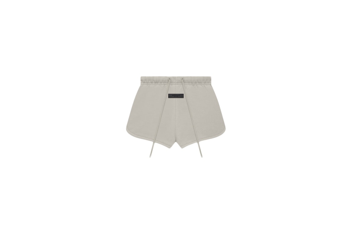 Pre-owned Fear Of God Essentials Women's Running Shorts Smoke