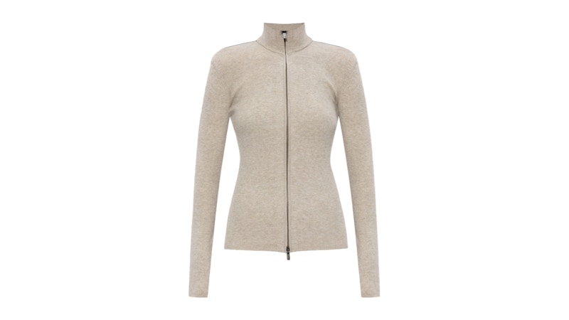 Fear of God Essentials Women's Soft Rib 2-Way Jacket Timber