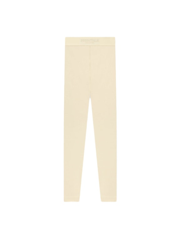 Pre-owned Fear Of God Essentials Women's Sport Pant Egg Shell