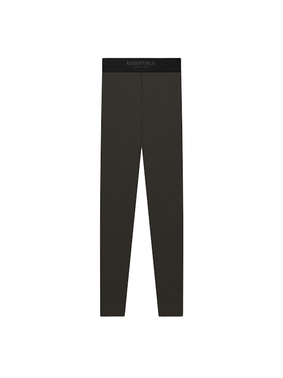 Pre-owned Fear Of God Essentials Women's Sport Pant Off Black