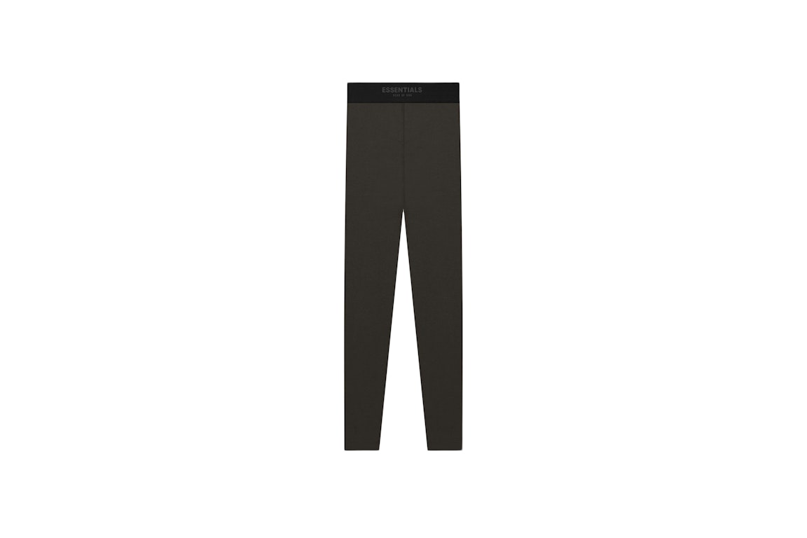 Pre-owned Fear Of God Essentials Women's Sport Pant Off Black