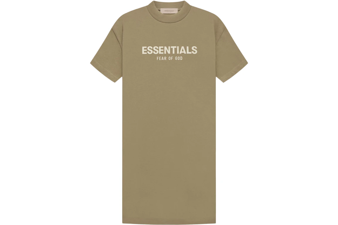 Fear of God Essentials Women's T-shirt Dress Oak