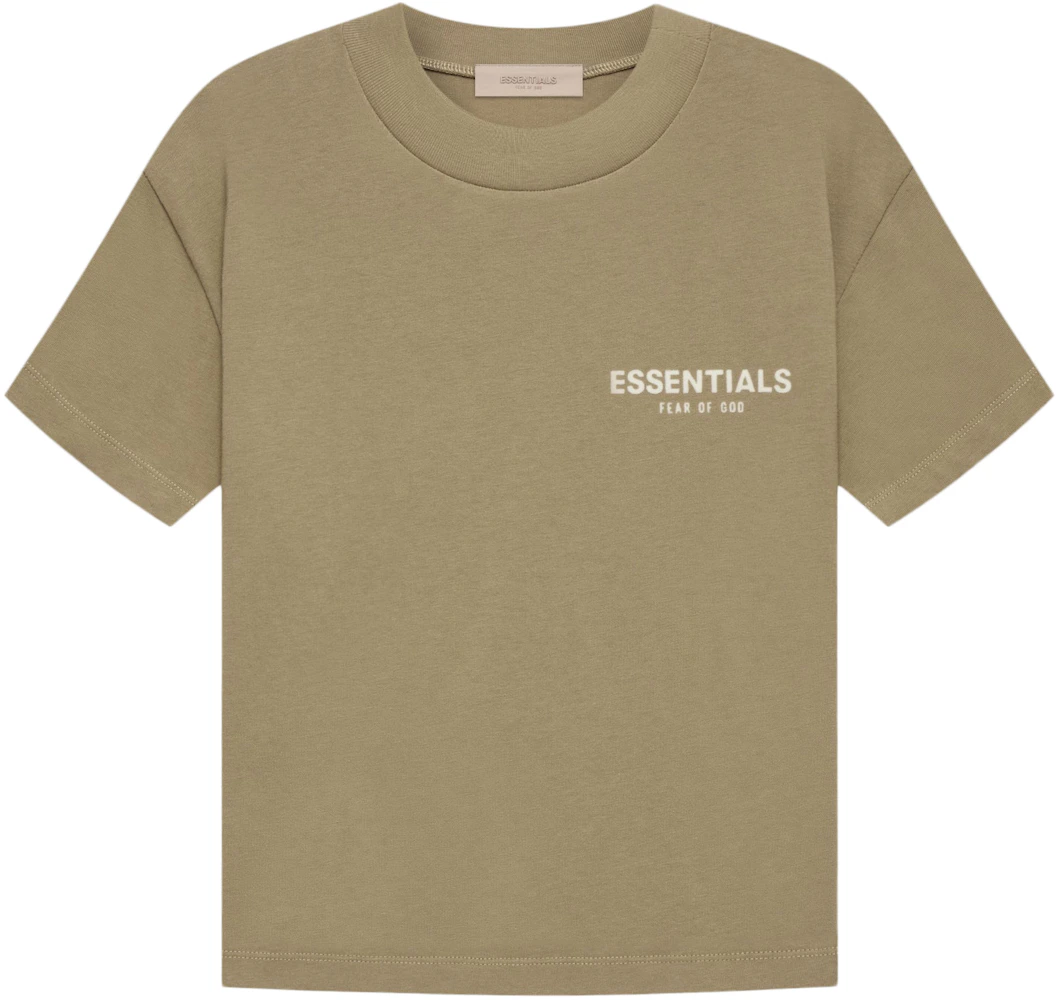 Fear of God Essentials Women's T-shirt Oak - SS22 - US