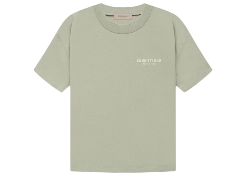 Fear of God Essentials Women's T-shirt Seafoam - SS22 - US