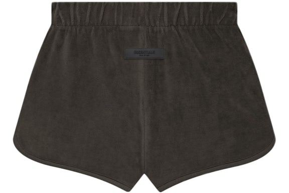 Fear of God Essentials de mujer Velour Short Off Negro