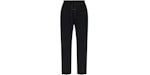 Pantaloni sportivi da donna Fear of God Essentials Waffle Fit neri (SS25)