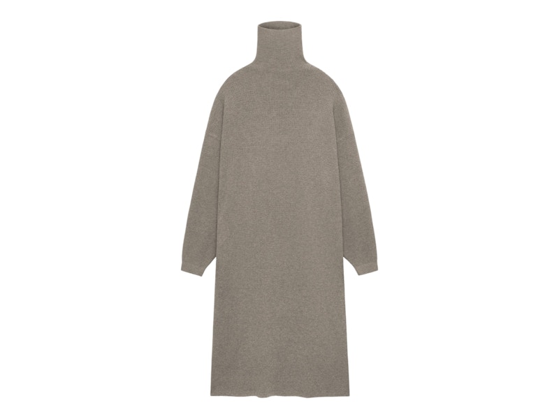 Fear of God Essentials Women's Waffle Knit Turtleneck Dress