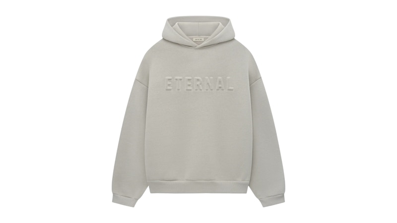 パーカー・フーディ FEAR OF GOD SS25 ETERNAL HOODIE (FGE250 51211FLC DOVE) Fear of God Eternal Hoodie Dove Grey Men's - SS25 - US