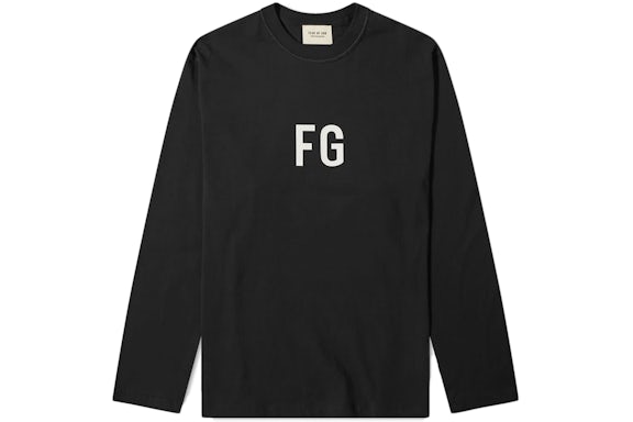 Fear of God FG L/S T-shirt Vintage Black