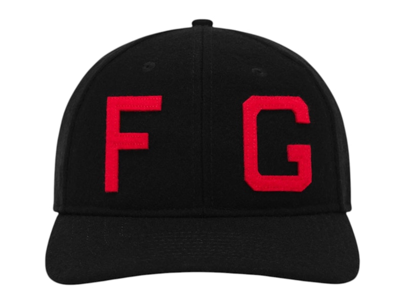 Pre-owned Fear Of God Men's Fg Monarchs 9forty Cap In Black