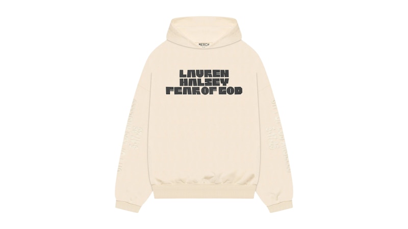 ラ*テ様 Fear of god LAUREN HALSEY フーディ　Mサイズ Fear of God Fear of God and Lauren Halsey Hoodie Creme Men's