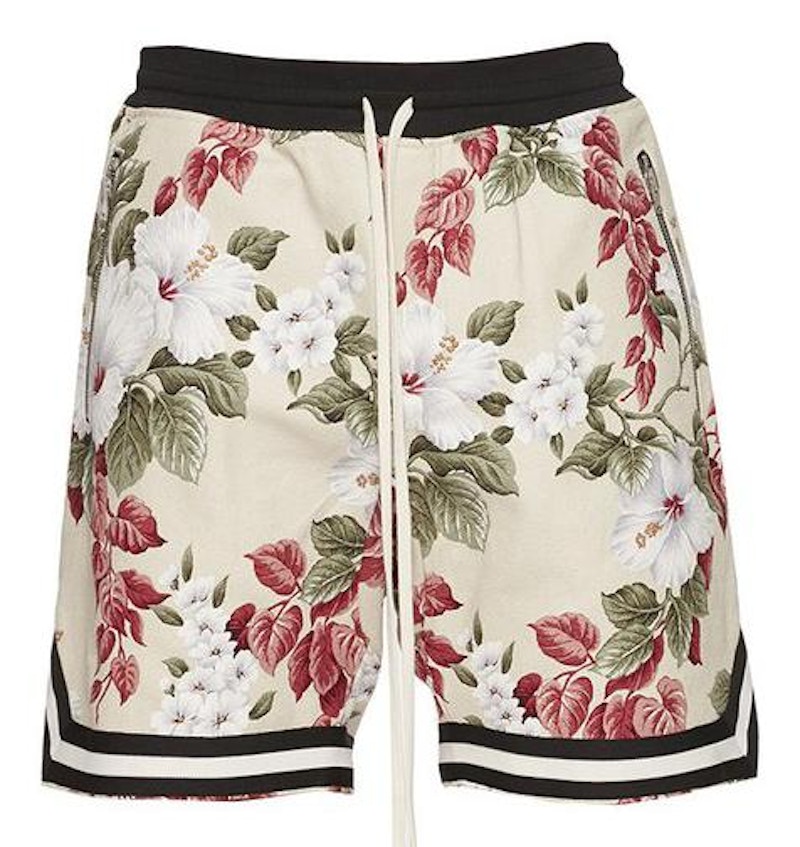 FEAR OF GOD Floral Jungle Gurl Drop Shorts Floral/Natural Men's