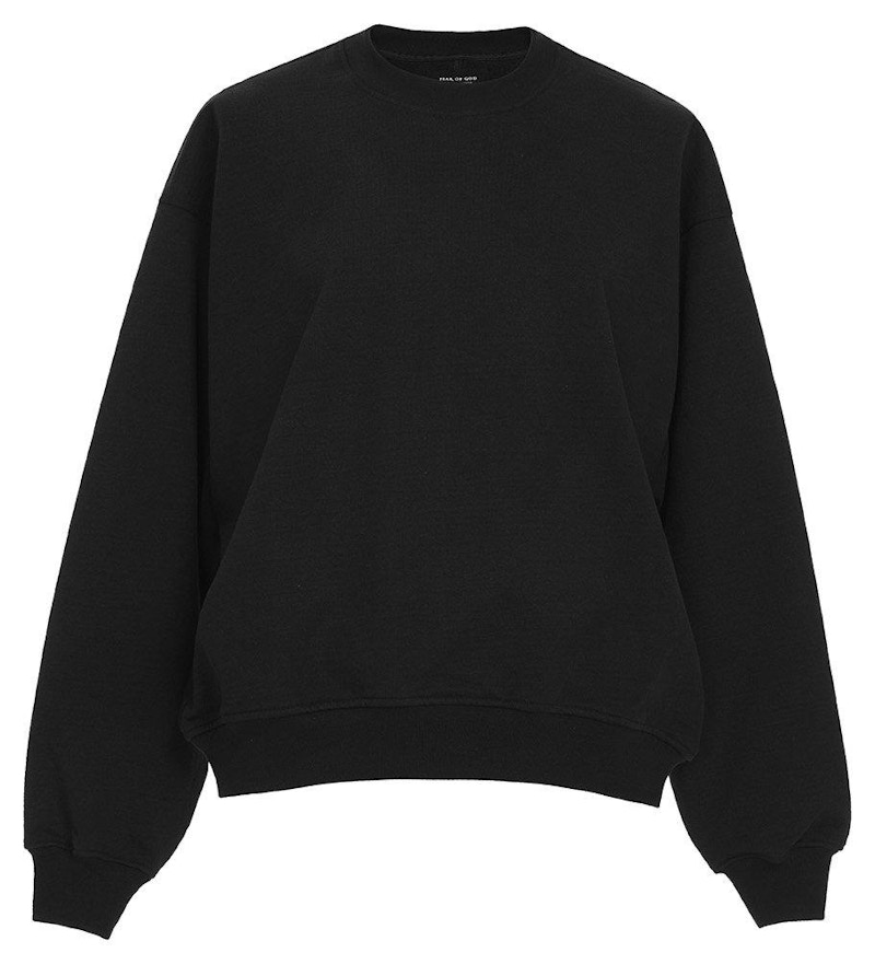 Fear of god heavy terry crewneck sweatshirt on sale