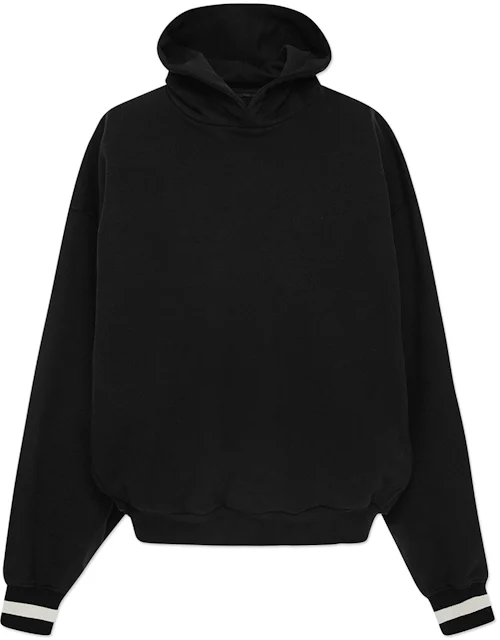 FEAR OF GOD Heavy Terry Everyday Hoodie Black Men's - Fifth Collection - US