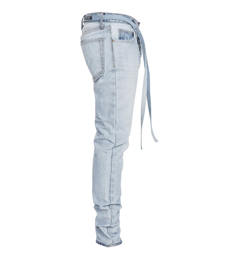 FEAR OF GOD Inside Out Slim Denim Jeans Vintage Indigo - Sixth